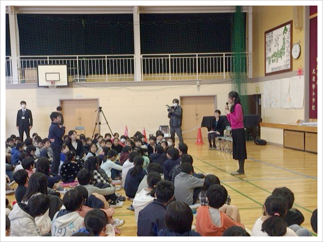 いのち輝くこどもMIRAIプロジェクトin 昭島市立武蔵野小学校