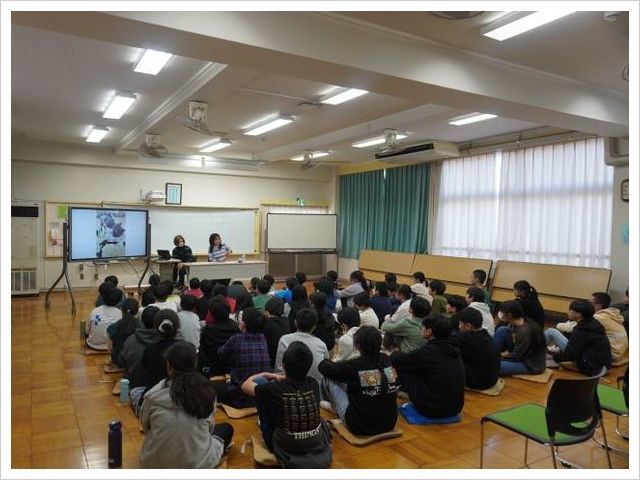 杉並第六小学校出前授業