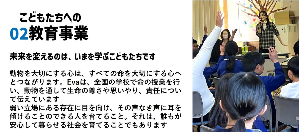 Evaの教育事業