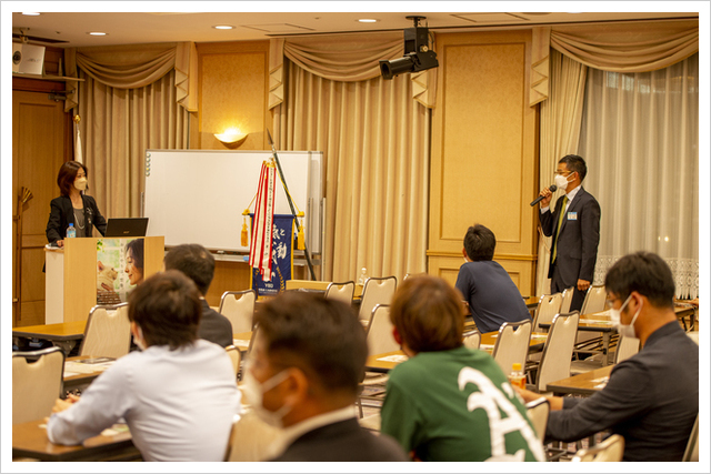 姫路商工会議所青年部例会 動物愛護講演会