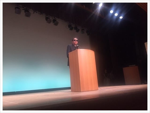 講演「見えない世界を伝えたい」