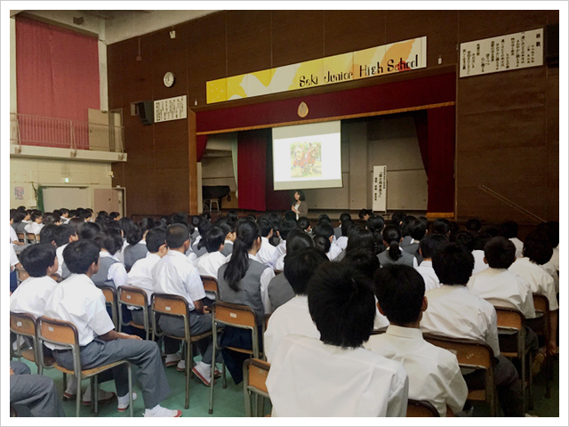 こどもMIRAIプロジェクトin練馬区関中学校