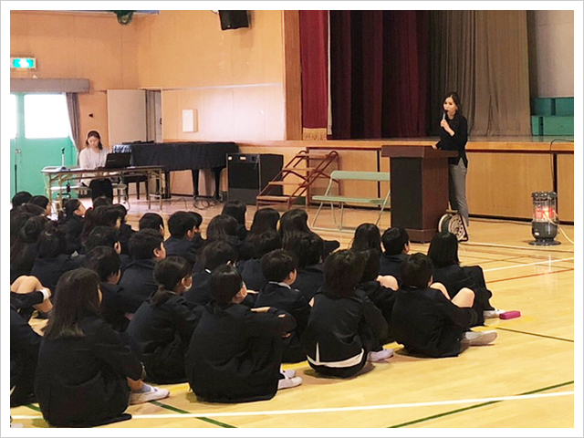 いのち輝くこどもMIRAIプロジェクトin福井市宝永小学校＆大阪市立巽南小学校