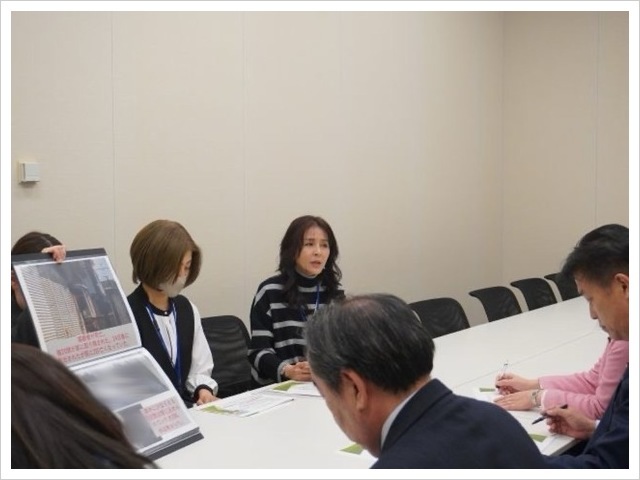 公明党動物愛護管理推進委員 面談