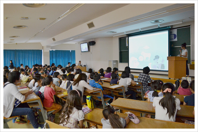 こども大学あさか「生き方学 小さないのちを守るために~人と動物がともに生きる社会～」