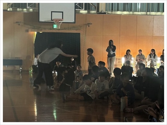 杉本彩の小学校授業