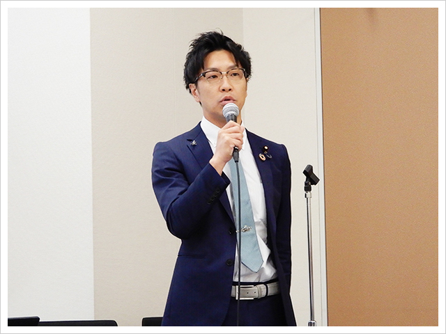 立憲民主党　堀越啓仁先生