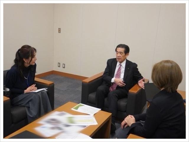自民党、立憲民主党議員面談