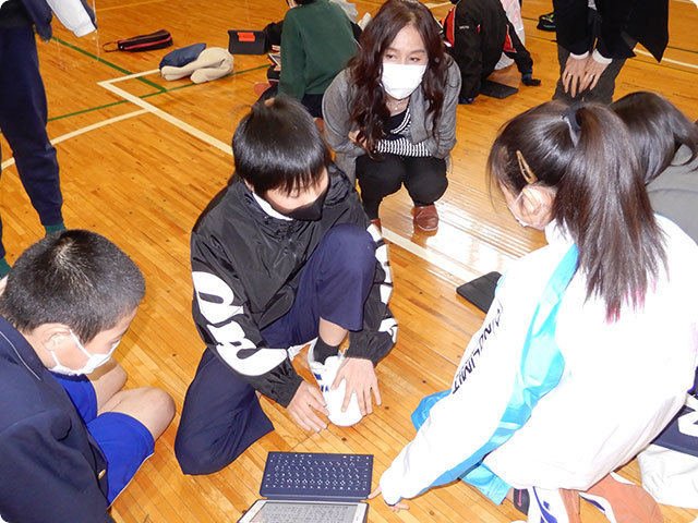 いのち輝くこどもMIRAIプロジェクトin池田市立北豊島中学校