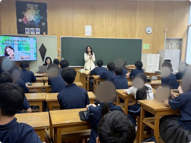 こどもMIRAIプロジェクトin豊島区立千登世橋中学校