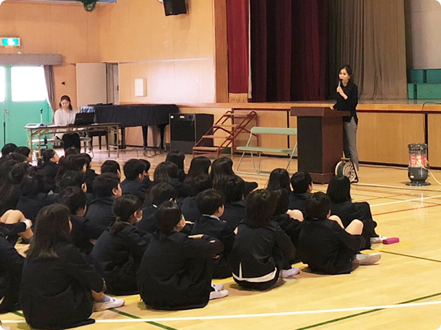 いのち輝くこどもMIRAIプロジェクトin福井市宝永小学校＆大阪市立巽南小学校