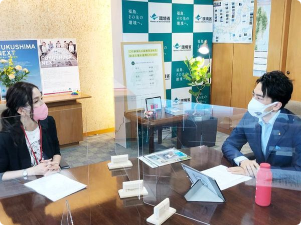 小泉進次郎環境大臣 面談