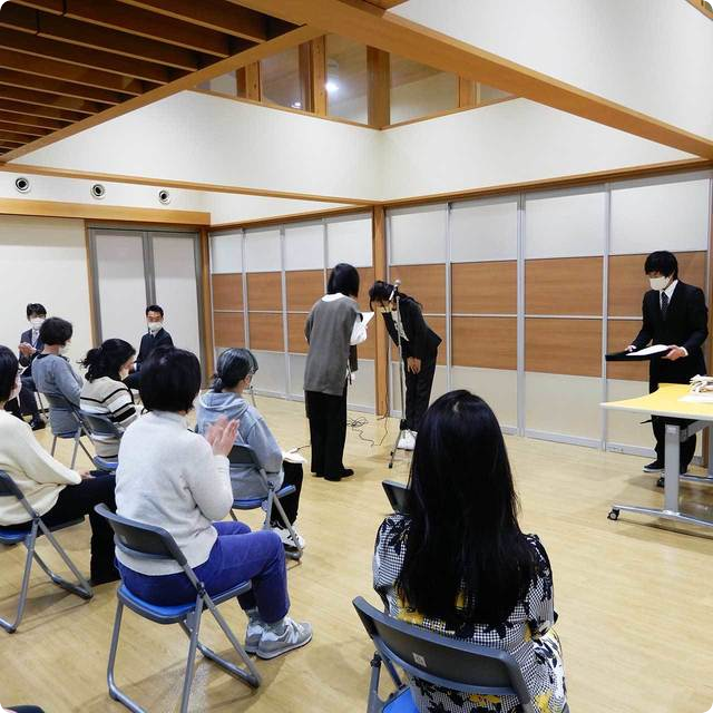 第6期ボランティアスタッフ卒業式