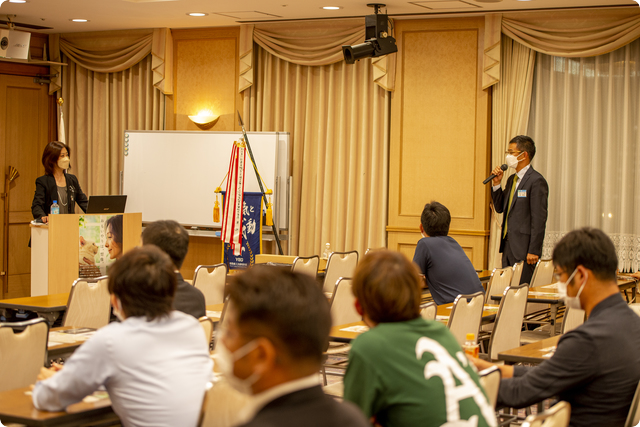 姫路商工会議所青年部例会 動物愛護講演会