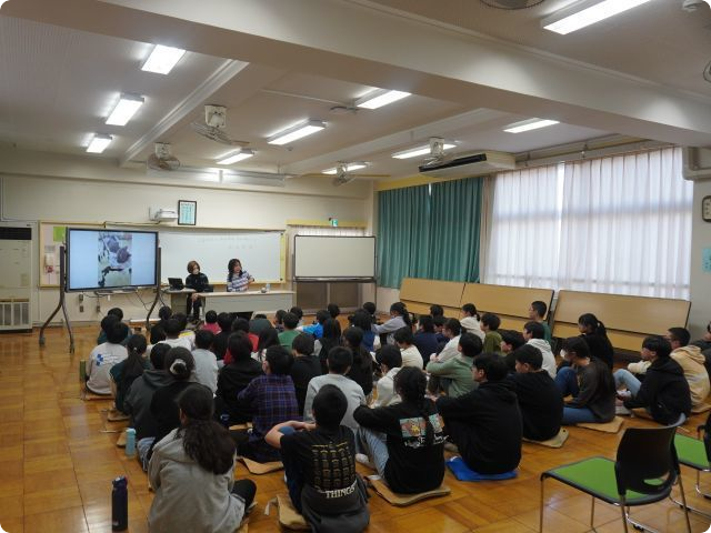 杉並第六小学校出前授業