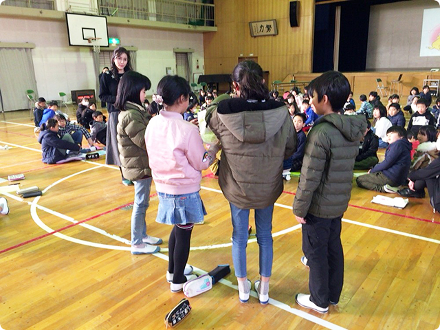 いのち輝くこどもMIRAIプロジェクトin名古屋市立日比津小学校