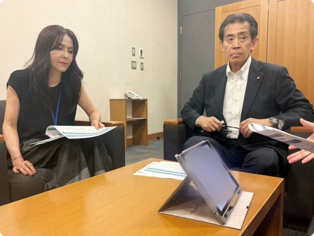 自民党議員面談