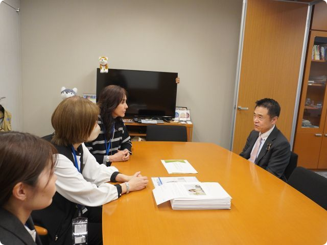 議員面談