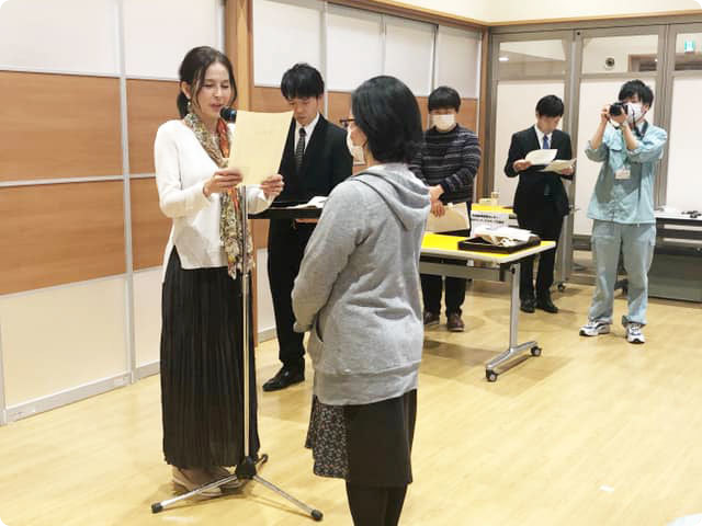 京都動物愛護センターボランティア卒業式