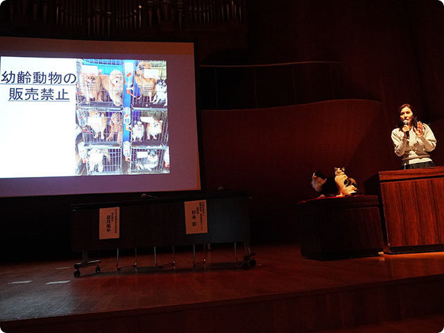 埼玉県川口市　「人と動物との和（HARMONY）を広げよう」講演会