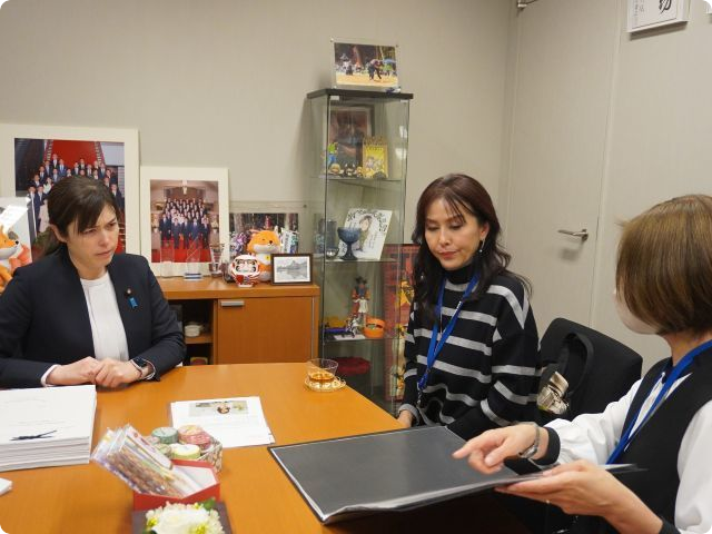 議員面談