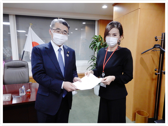 環境省笹川副大臣と宮崎政務官面談