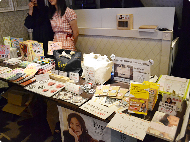 チャリティイベント「3.11復興追悼キャンドルナイト」2016　物販ブース