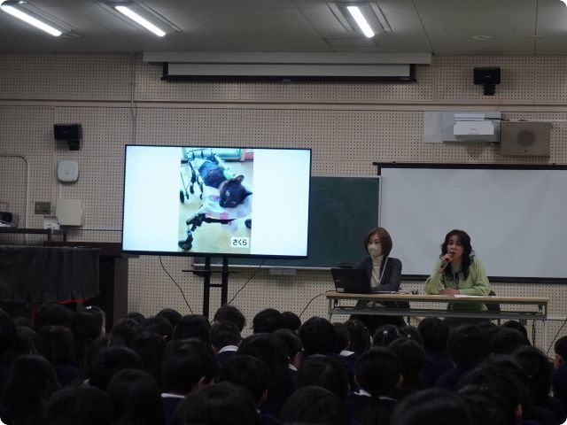 南大江小学校出前授業