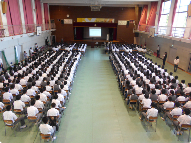 いのち輝くこどもMIRAIプロジェクトin 練馬区立関中学校