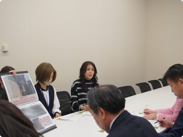 公明党動物愛護管理推進委員 面談