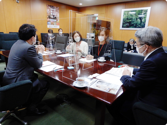 環境省 笹川副大臣 宮崎政務官面談