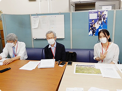 Eva農水省にて記者会見