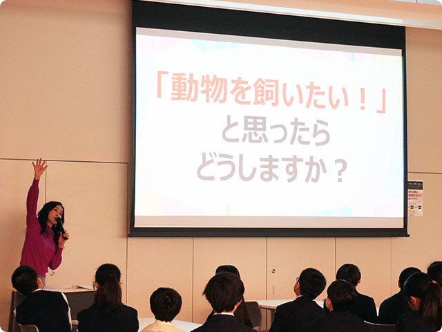 こどもMIRAIプロジェクトin山手学院中学校