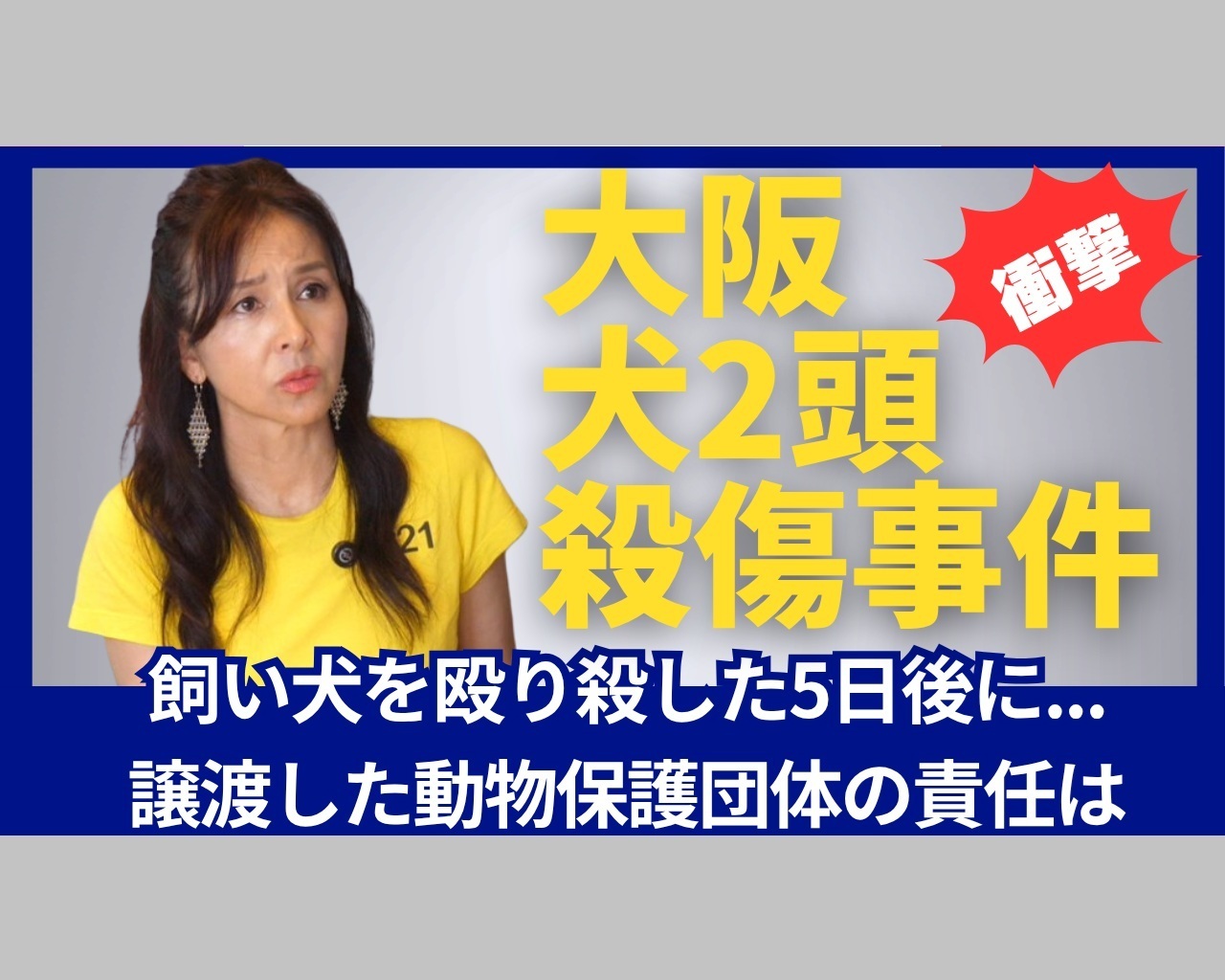 大阪犬２頭殺傷事件