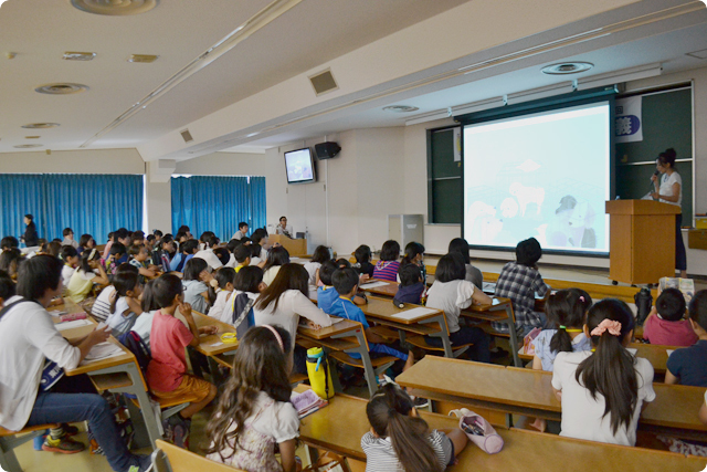 こども大学あさか「生き方学 小さないのちを守るために~人と動物がともに生きる社会～」