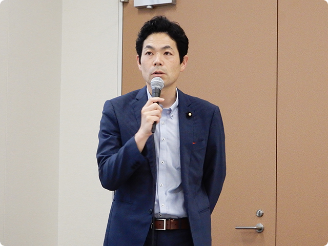 共産党　武田良介先生