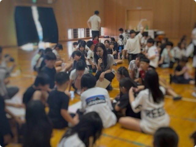杉本彩の小学校授業