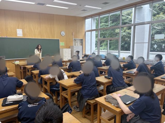 こどもMIRAIプロジェクトin豊島区立千登世橋中学校