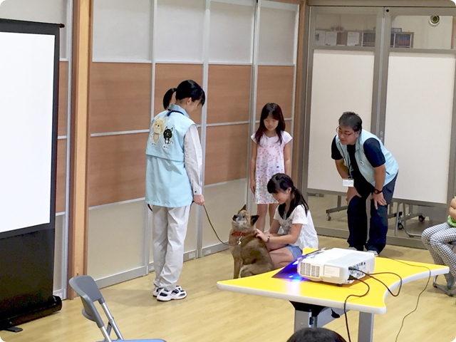 夏休み親子ワンニャン教室～命輝くこどもMIRAIプロジェクトin京都