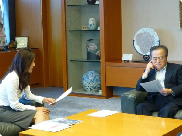 茨城県橋本知事陳情