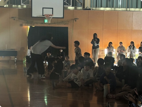 杉本彩の小学校授業