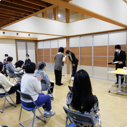 第6期ボランティアスタッフ卒業式