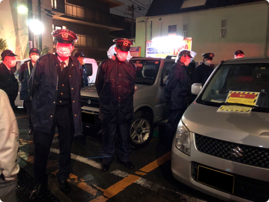 高円寺北 車中に犬2頭取り残され事案