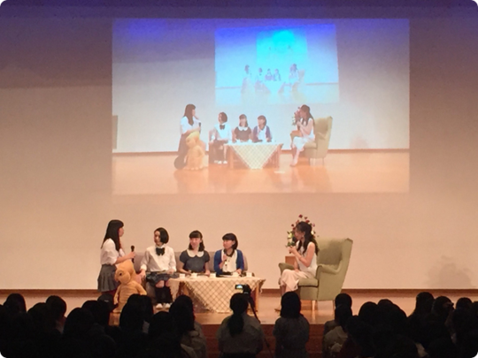 恵泉女学園「こえる」動物愛護講演会　理事長杉本彩