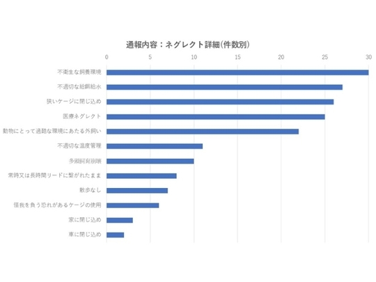 ネグレクトの主な内容